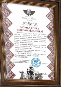 Poděkování z Ukrajiny — sken 10